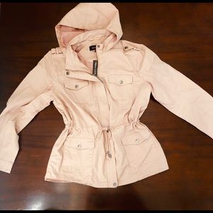 (Used) New Look Dusty Rose Utility Jacket Size XL